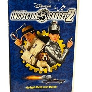 Inspector Gadget 2 VHS Sealed 2003 Disney Family Movie Collectible New Old Stock